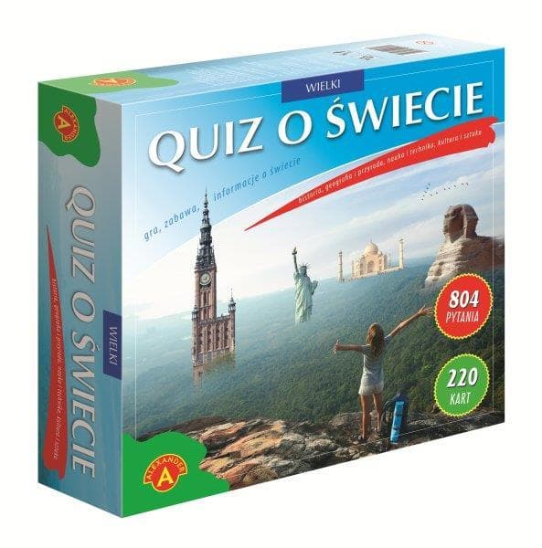 Wielki quiz o świecie gra. 0446 ALEXANDER