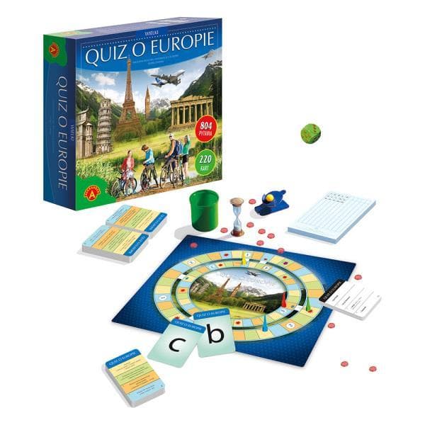 Great quiz game about Europe. 0439 ALEXANDER