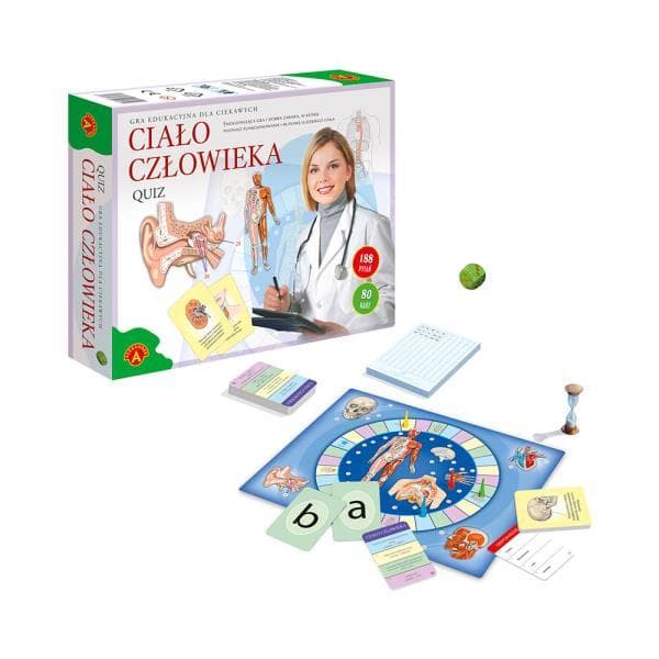 Ciało człowieka Quiz BIG . 0581 ALEXANDER