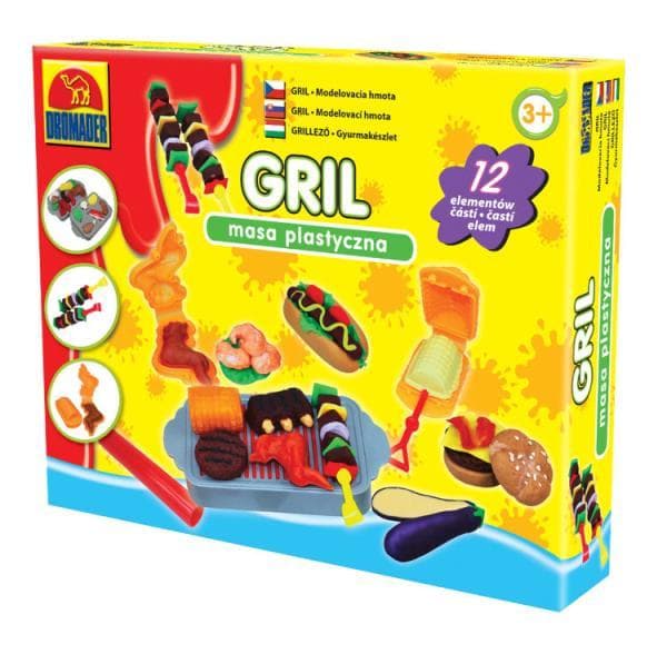 Plastic mass barbecue. 438471 DROMADER