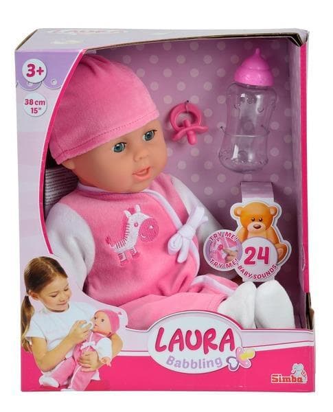 Doll Laura chatting Simba