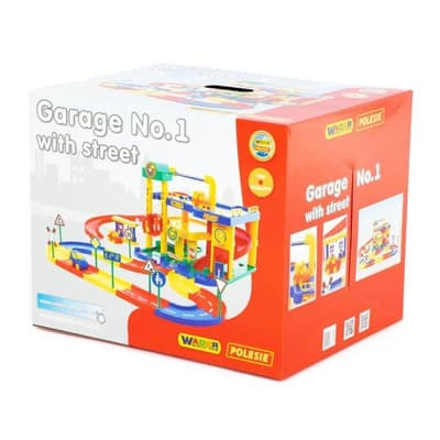 Wader 37831 Polesie-car garage with road