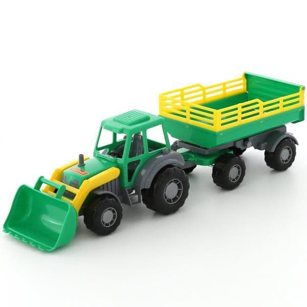 Polesie 35288 tractor trailer and excavator Master grid