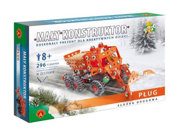 Mały Konstruktor - Służba drogowa - Pług. ALEXANDER