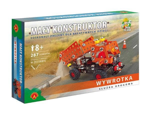 Mały Konstruktor - Służba drogowa - Wywrotka . ALEXANDER