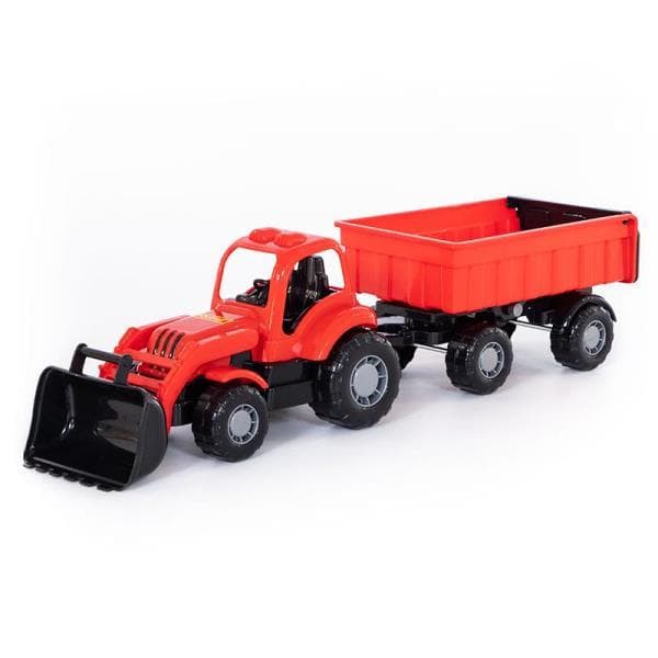 Polesie 44556 tractor trailer in the grid