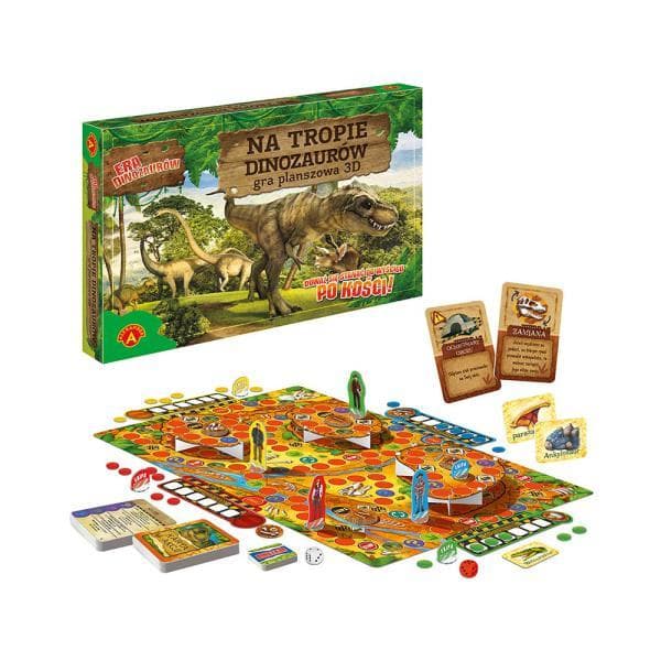 Gra 3D Na tropie Dinozaurów - Era Dinozaurów . ALEXANDER