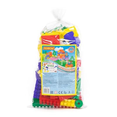 Polesie 36100 Klocki "Budowniczy" 101 elem. w worku