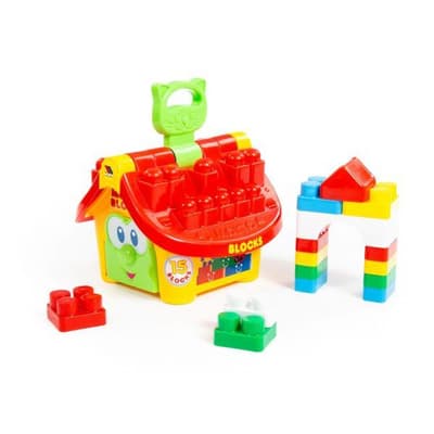 Polesie 9646 Domek "Mały budowniczy" (w siatce)