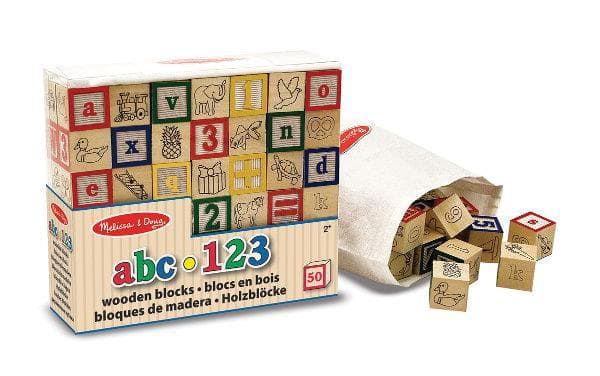 MELISSA blocks Wooden ABC / 123 11900