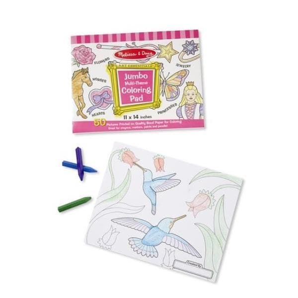 Jumbo Coloring MELISSA - pink 14225