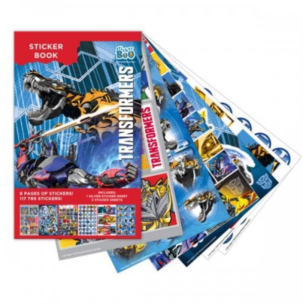 Booklet with Nakła. Transformers Starpak