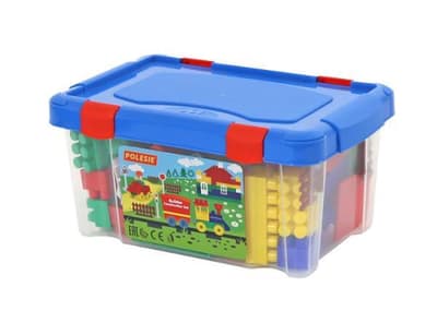 Polesie 50472 Klocki "Budowniczy" 71 el kontener