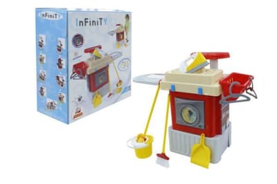 Polesie 42293 Zestaw "INFINITY basic" Nr3 z pralką w pudełku