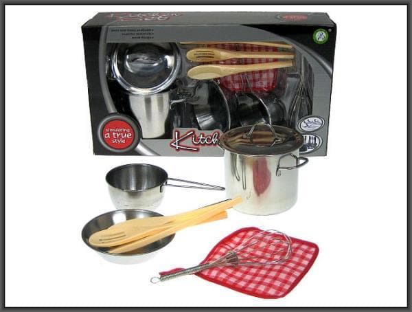 Cookware set with accessories in 9części pud. HIPO