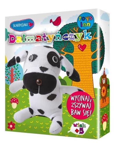 Skarpetkowe zwierzaki - Dalmatyńczyk. STNUX