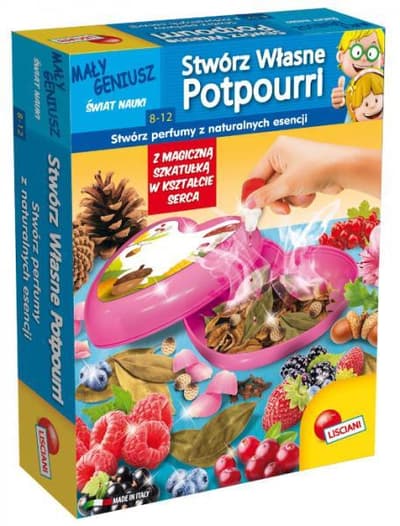 Mały Geniusz - Stwórz własne Potpourri 54848 LISCIANI