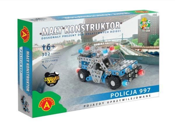 Mały konstruktor Policja ALEXANDER