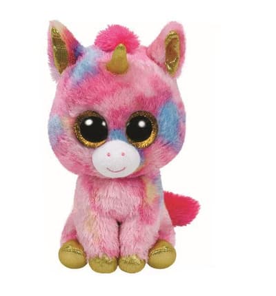 TY BEANIE BOOS FANTASIA - kolorowy jednorożec 15cm 36158