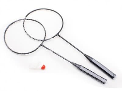 Badminton metalowy w siatce. MC