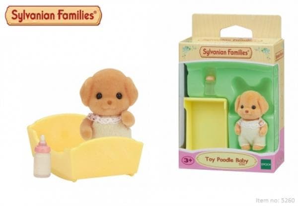 Sylvanian baby poodles 5260
