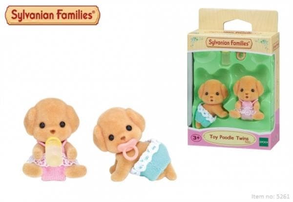 SYLVANIAN Bliźniaki Pudli 5261