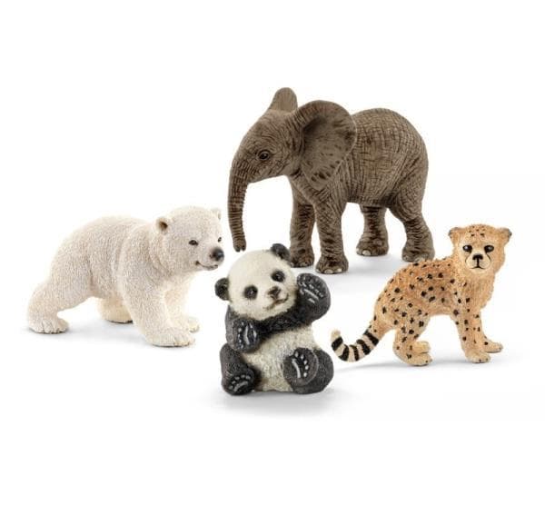 Schleich 14794 Młode zwierząt z puszczy