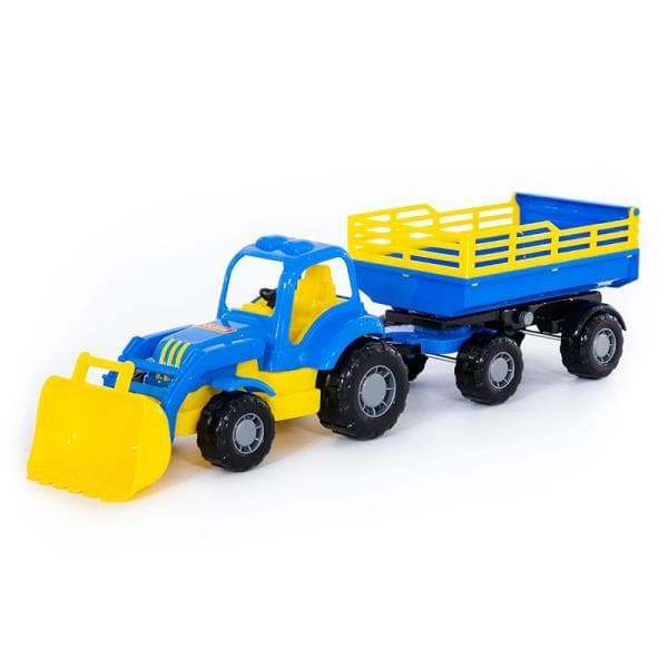 44808 Polesie "thug" tractor trailer No. 2 and a spoon in a grid