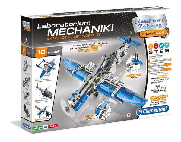 Clementoni Mechanics Laboratory Airplanes and helicopters p6 60950, price for 1 pc.
