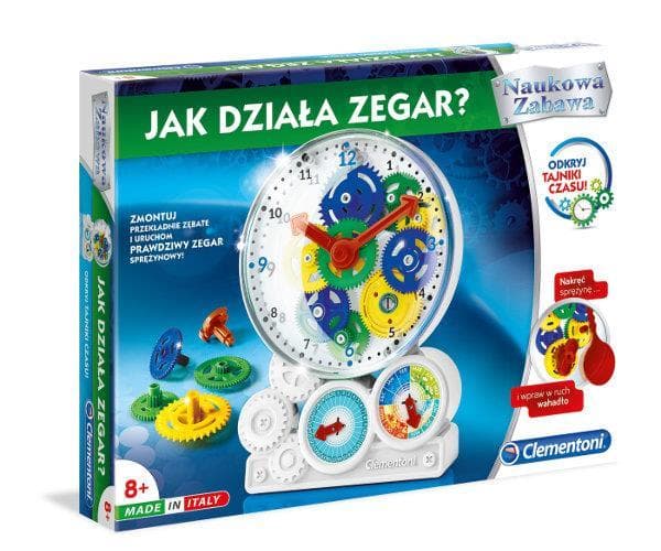 Clementoni How does the clock? 60948 p6, price for 1 pc.