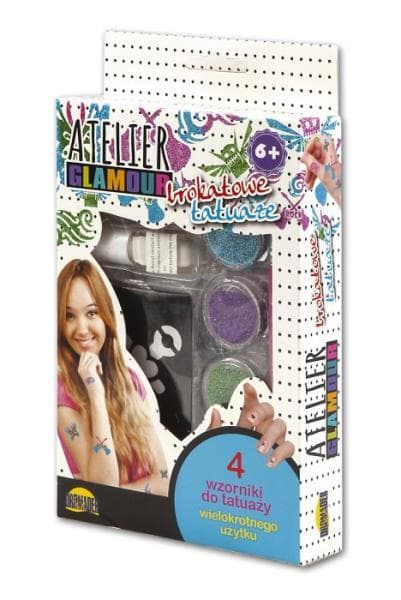 Atelier Glamor Glitter tattoos in a box p8 00,854 DROMADER