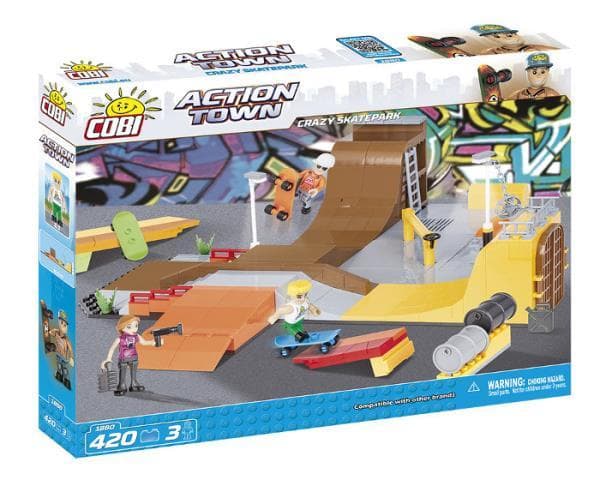 COBI 1880 ACTION TOWN Crazy Skatepark 420 kl p3