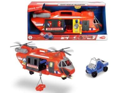 Helikopter ratunkowy duży 56cm św/dźw Dickie