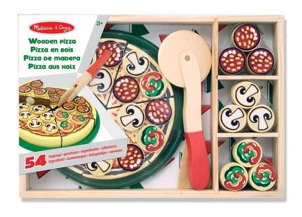 MELISSA Pizza with safe wooden knife 54el 10167