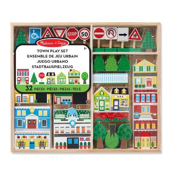MELISSA Wooden town to lay 14796