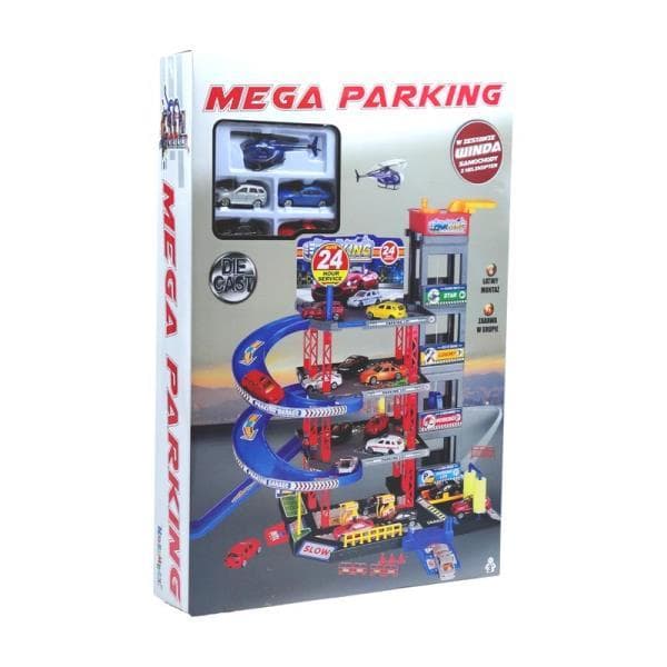 Parking tier 4 + 3 cars and a helicopter 1000827
