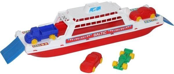Polesie 56689 Prom "Bałtyk" + auto mini 4szt.w siatce