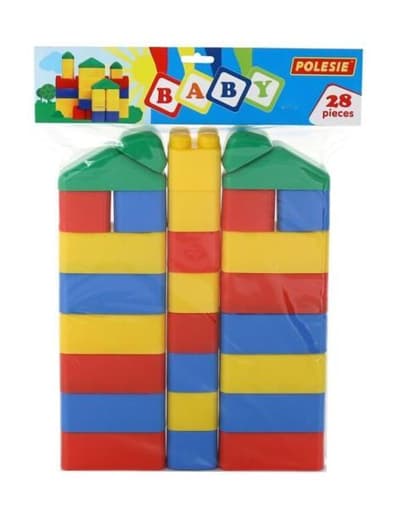 Polesie 61782 Klocki Maluch 28el. w worku