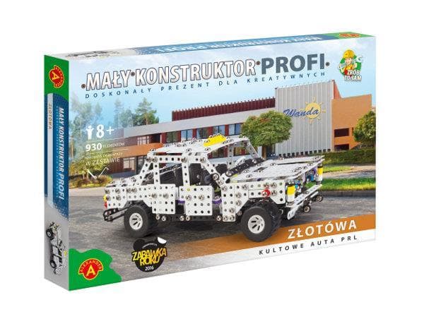 Mały Konstruktor Złotówa 930 el. ALEXANDER