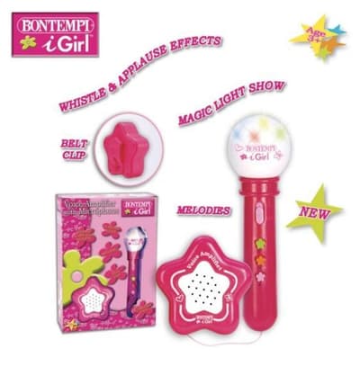Bontempi Girl Portable microphone w pudełku 37273 DANTE