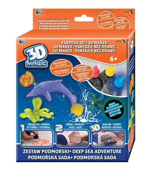 PROMO EP 3D Magic Factory 3D Mega set topic. luminescent in the dark 02852