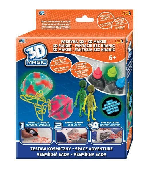 PROMO EP 3D Magic Factory 3D Mega set topic. luminescent in the dark 02852