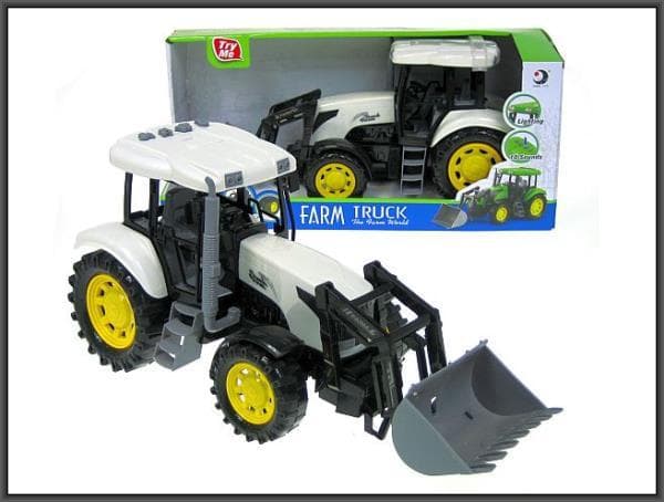 Tractor with accessories St. 43cm / Tone in the box HIPO