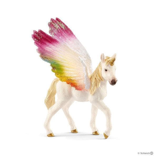 Schleich 70577 Skrzydlaty tęczowy jednorożec źrebię