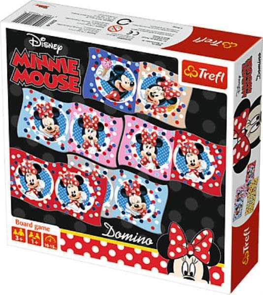 Minnie domino game Trefl 01600