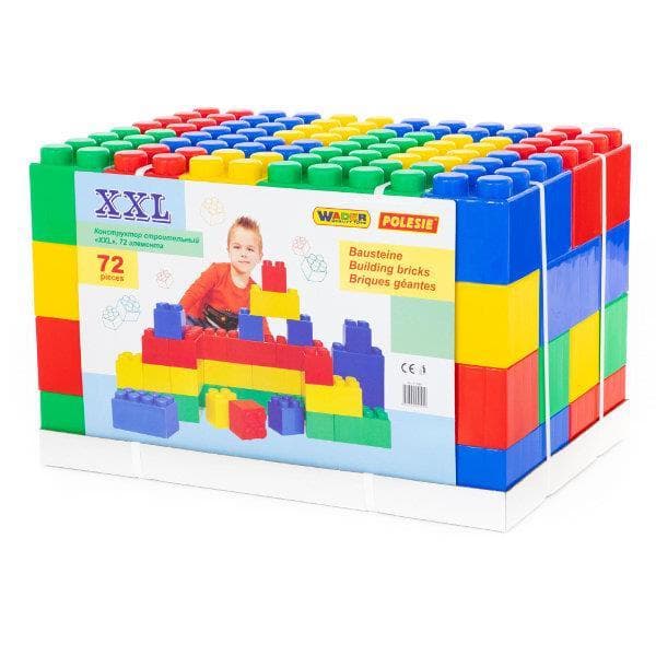 Polesie 41999 Klocki budowniczy "XXL" - 72 elementy