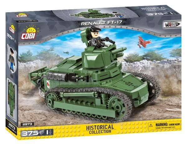 COBI 2973 Historical Collection Great War light tank Renault FT-17 p4 375kl