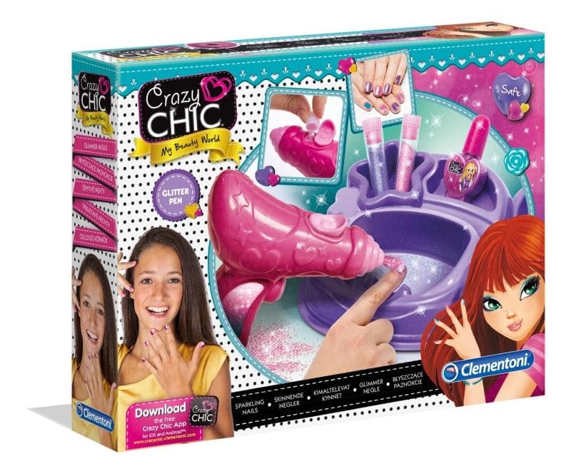 Clementoni Crazy Chic Shiny nails p6 78291, price for 1 pc.