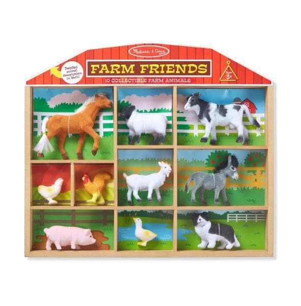 MELISSA figurines of animals - farm set 10594