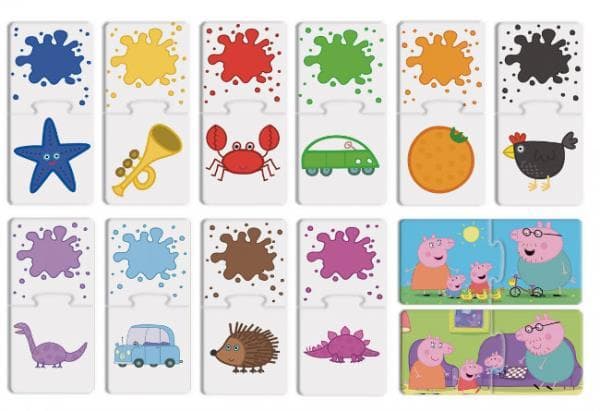 Puzzle game Peppa Pig 64892